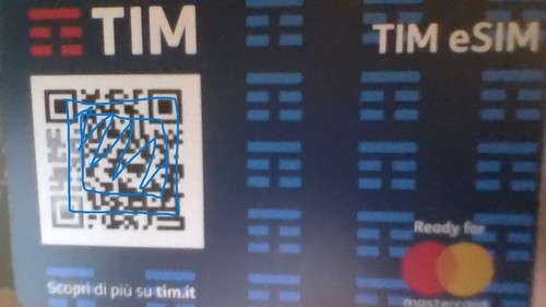 Sim card tim top - number, numero