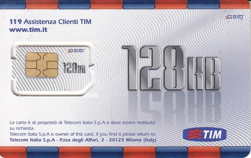 Tim sim 128 kb da - @,