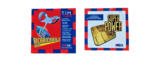 Libretto originale tim - tim, card