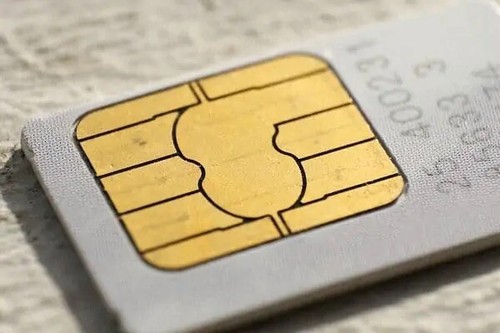 Sim card gsm - sim, anno